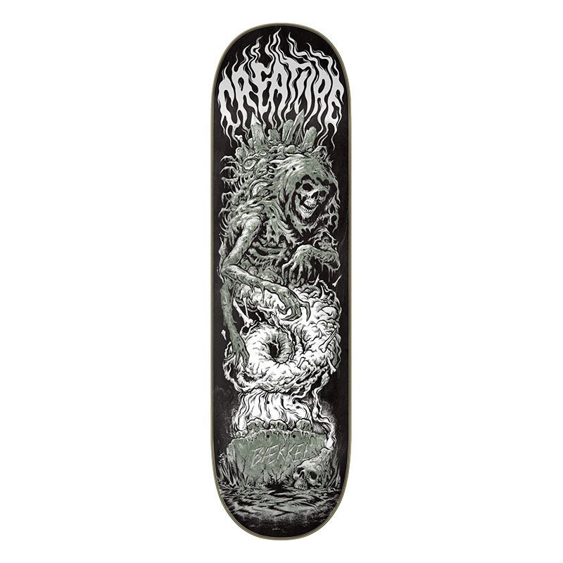 Creature 8.6" x 32.11" Baekkel Graveyard Pro Skateboard Deck - 5150 Skate Shop