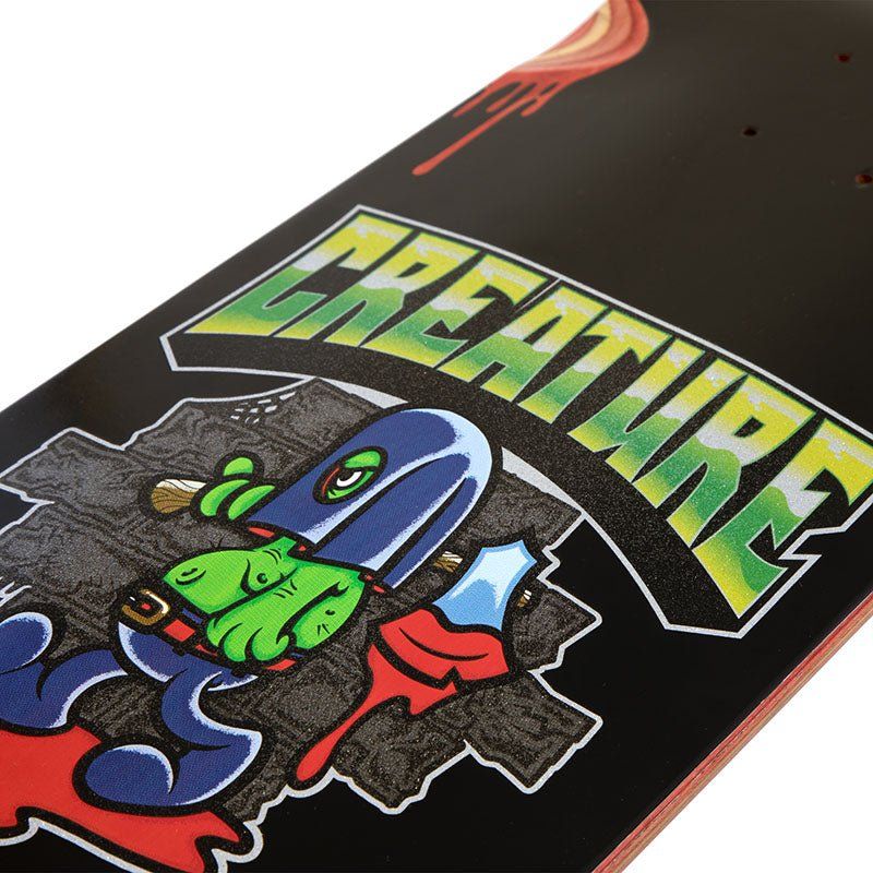 Creature 9" x 31.68" The Heshcutioner Skateboard Deck 5150 Skate Shop