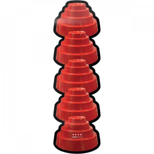 DEVO 9.75" x 31" ENERGY DOME Skateboard Deck 5150 Skate Shop