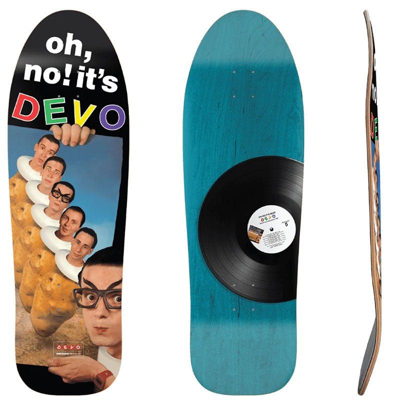 DEVO 9.75" x 31" OH NO! IT'S DEVO Skateboard Deck 5150 Skate Shop