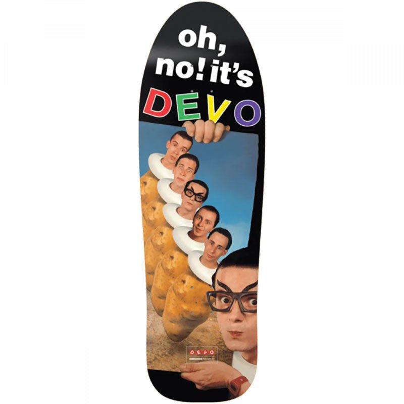 DEVO 9.75" x 31" OH NO! IT'S DEVO Skateboard Deck