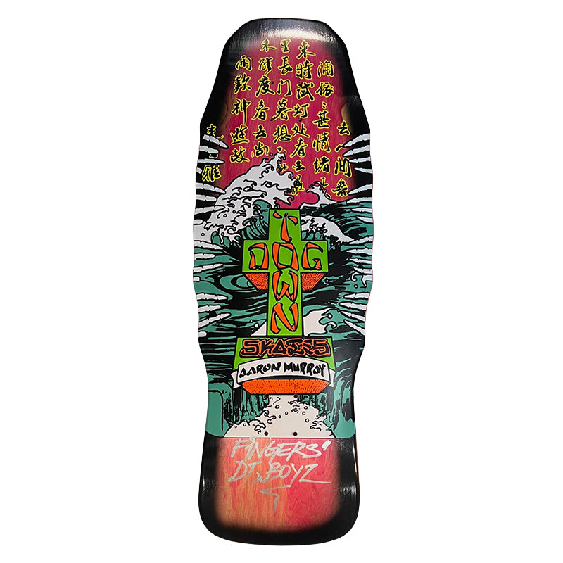 Singed by Aaron Murray Dogtown Aaron Murray Fingers 80s ReIssue Skateboard Deck