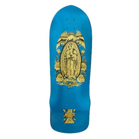 Dogtown 10" x 30.25" Jesse Martinez Guadalupe 1987 (BLUE DIP/SILVER FLAKE) Skateboard Deck - 5150 Skate Shop