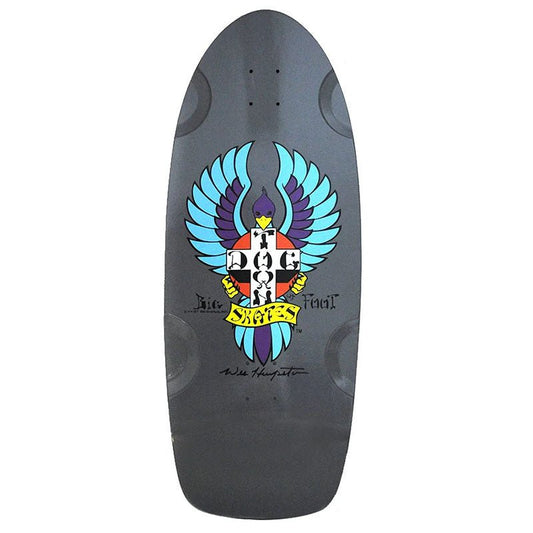 Dogtown 11.875" x 30.75" Big Foot OG 70s Classic Charcoal Grey/Dip/ Blue Bird Skateboard Deck (ON THE WAY) - 5150 Skate Shop