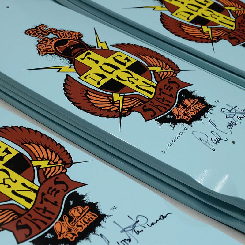 Dogtown 8.375" x 30" Signed PC Tail Tap OG 70s Classic Skateboard Deck 5150 Skate Shop