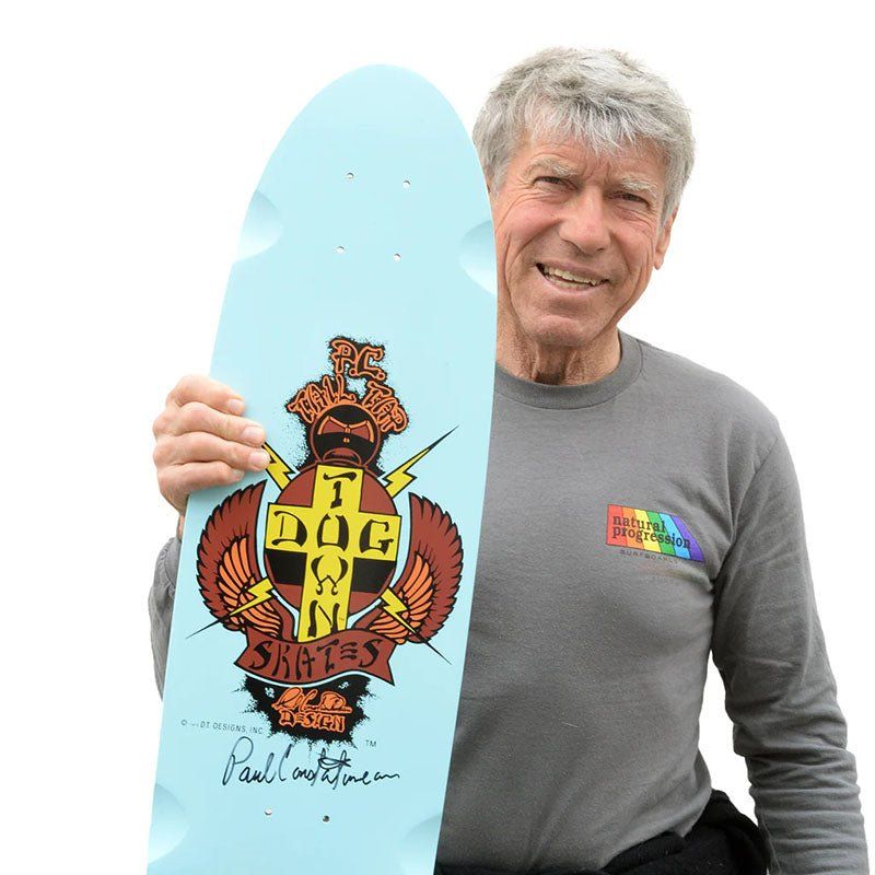 Dogtown 8.375" x 30" Signed PC Tail Tap OG 70s Classic Skateboard Deck 5150 Skate Shop