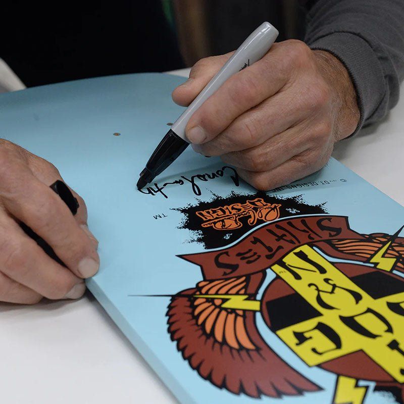 Dogtown 8.375" x 30" Signed PC Tail Tap OG 70s Classic Skateboard Deck 5150 Skate Shop