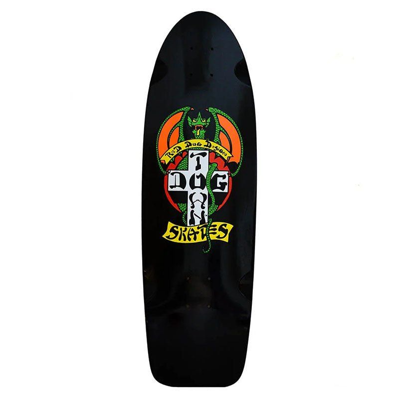 Dogtown 9" x 30" Red Dog OG 70s Classic BLACK DIP Skateboard Deck 5150 Skate Shop