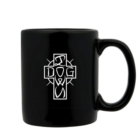 Dogtown Skateboard 11 oz Ese Cross Black Mug 5150 Skate Shop
