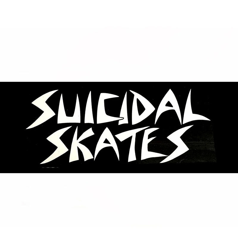 Dogtown Skateboards Suicidal Skates Black Sticker