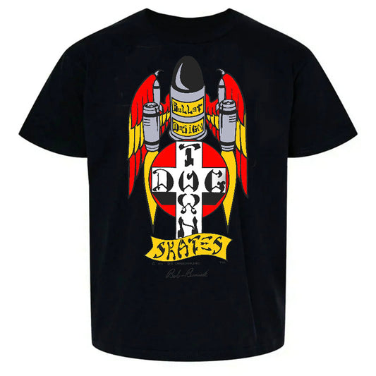 Dogtown Skateboards Bob Biniak OG 70s Black Short Sleeve T-Shirts