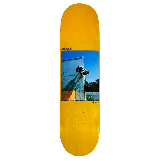 Dogtown '50 Years of Fun' Dressen Deck Yellow Stain 8.25" Skateboard Deck