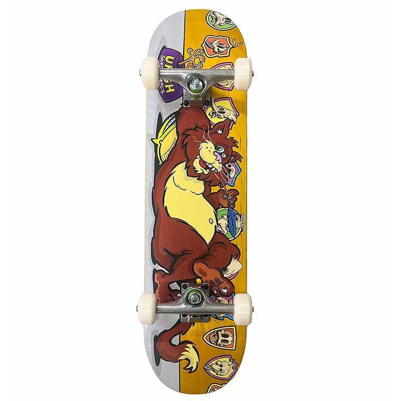 Dylans Special OG URGH 8.0" Fat Cat Yellow Stain Complete Skateboard 5150 Skate Shop