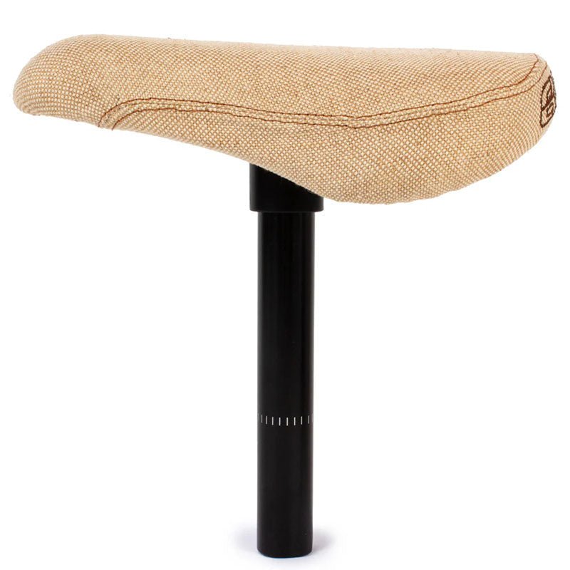 Eastern Bicycles Black Tan Seat/Post Combo