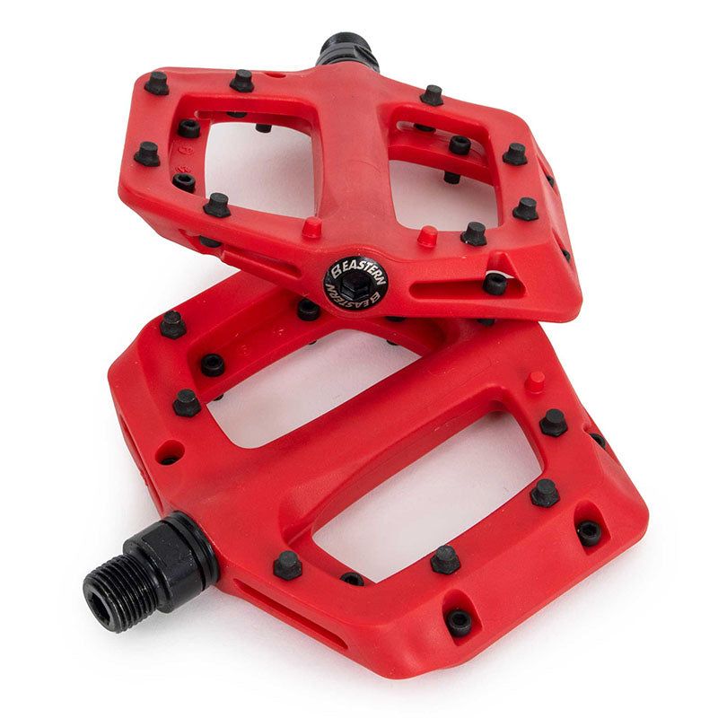 Eastern Bicycles RED Sealed Bearings 9/16" Axle Linx Pedals 5150 Skate Shop
