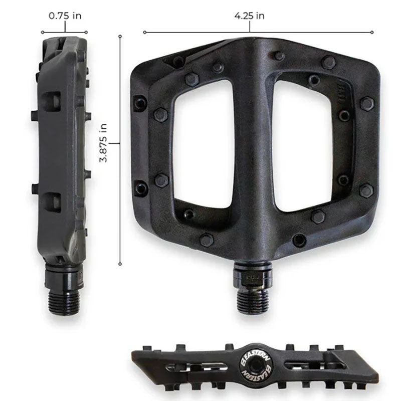 Eastern Bicycles WHITE Sealed Bearings 9/16" Axle Linx Pedals