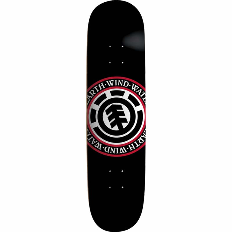 Element 8.25" x 31.933" SEAL BLACK Skateboard Deck