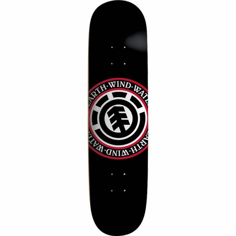 Element 8.0" SEAL BLACK Skateboard Deck 5150 Skate Shop