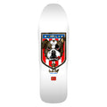 Powell Peralta  10" x 31.5" Frankie Hill Bulldog Reissue White / Gold Foil Skateboard Deck