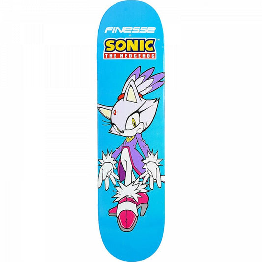 Finesse 8.25" SEGA SONIC BLAZE Skateboard Deck-5150 Skate Shop