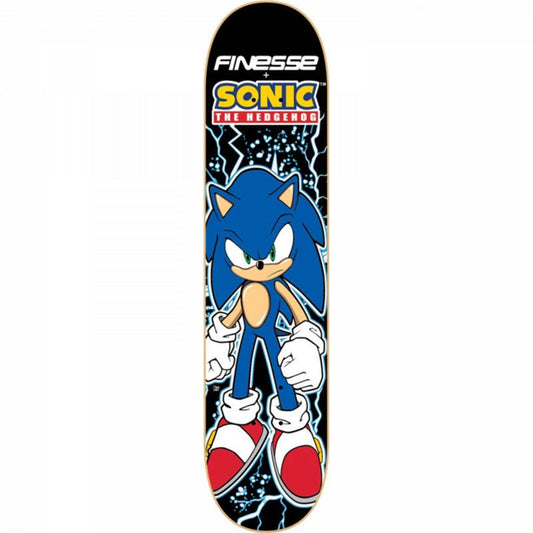 Finesse 8.25" SEGA SONIC CHARGE Skateboard Deck (ON THE WAY) - 5150 Skate Shop