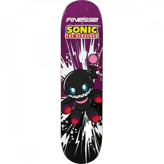 Finesse 8.25" SEGA SONIC DARK CHAO Skateboard Deck-5150 Skate Shop