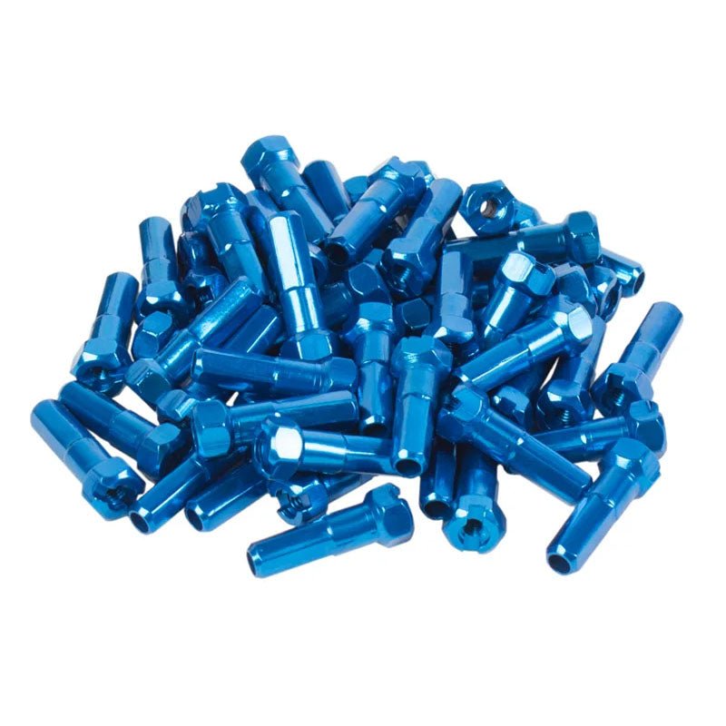 GSPORT Taper - Hex Anodized Blue 7075 - T6 Aluminum Nipples 40pcs