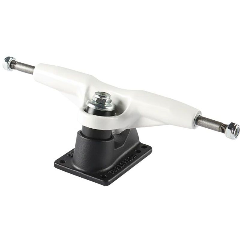 Gullwing 9.0" PRO III White Skateboard Trucks 2pc 5150 Skate Shop