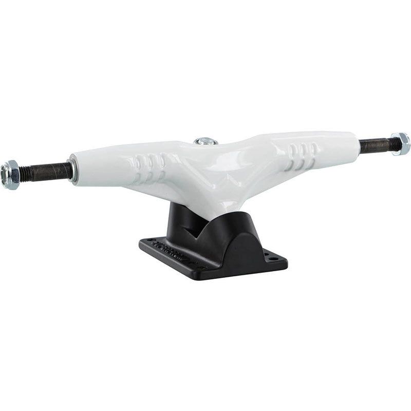 Gullwing 9.0" PRO III White Skateboard Trucks 2pc 5150 Skate Shop