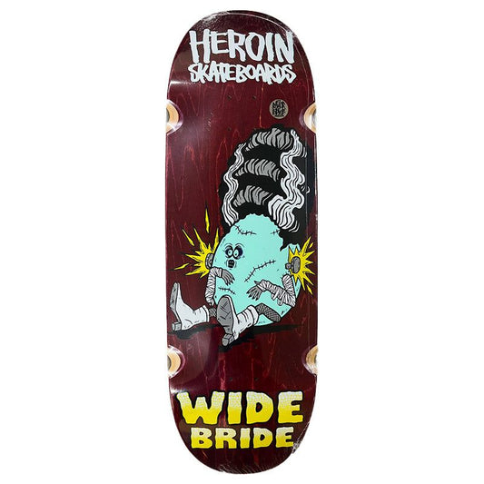 Heroin 10.4" x 32.5"  WIDE BRIDE #A1 Skateboard Deck 5150 Skate Shop