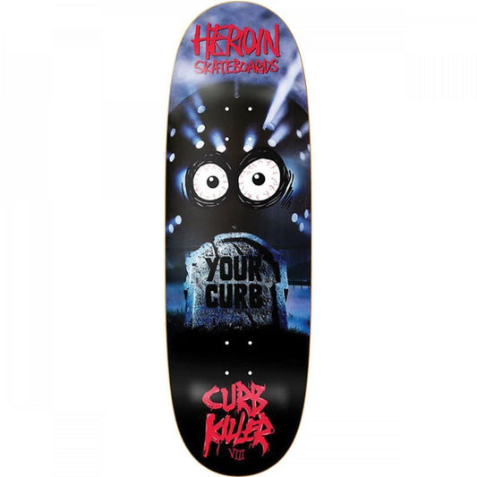 Heroin 10" x 32.5" CURB KILLER 8 EGG Skateboard Deck 5150 Skate Shop