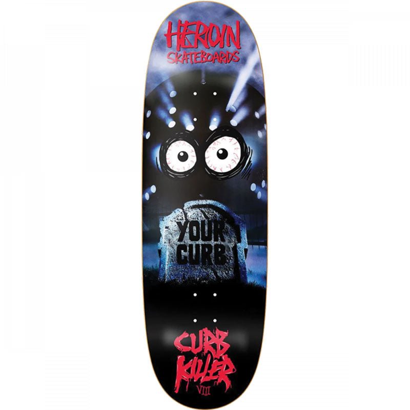 Heroin 10" x 32.5" CURB KILLER 8 EGG Skateboard Deck
