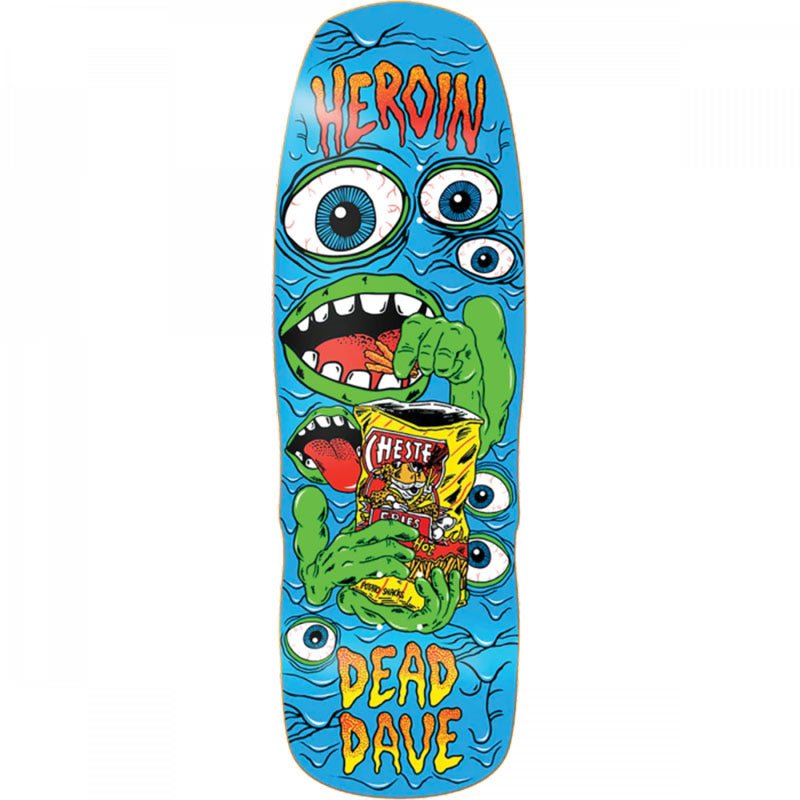 Heroin 10.4" Dead Dave Mutate Or Die Skateboard Deck