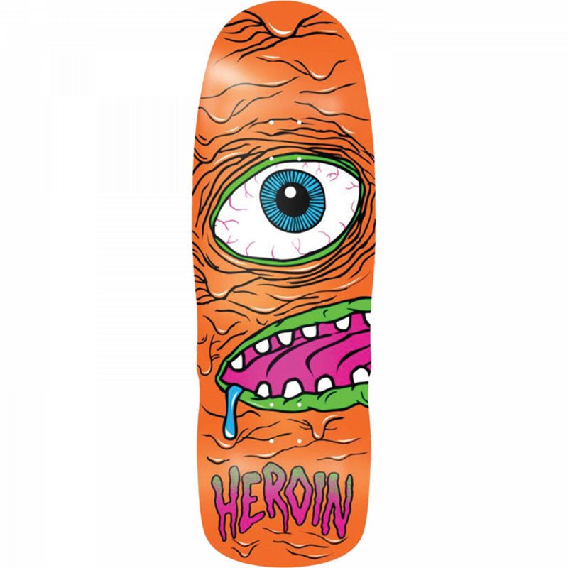 Heroin 10.4" x 32" MEGA MUTANT Orange Skateboard Deck-5150 Skate Shop
