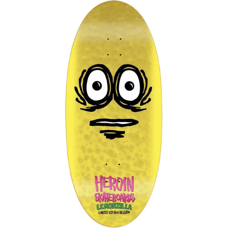 Heroin 13.5" x 31.5"  LEMONZILLA Skateboard Deck 5150 Skate Shop