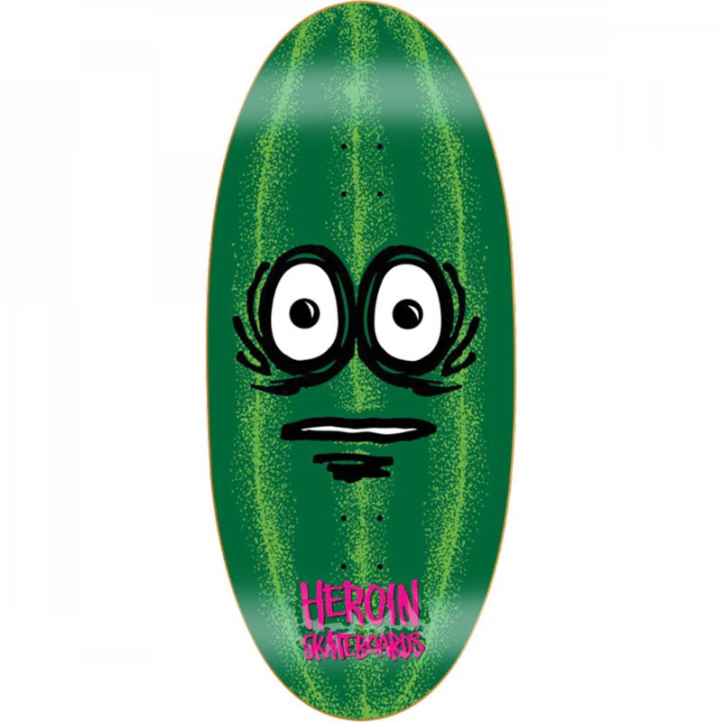 Heroin 13.5" x 31.5" Watermelon Skateboard Deck