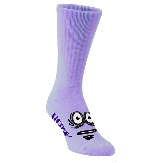 Heroin Skateboards BIG EGG Lavender Socks 1pr 5150 Skate Shop
