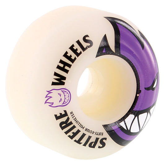 Spitfire 54mm 99du BIGHEAD  White W/Purple Skateboard Wheels 4pk