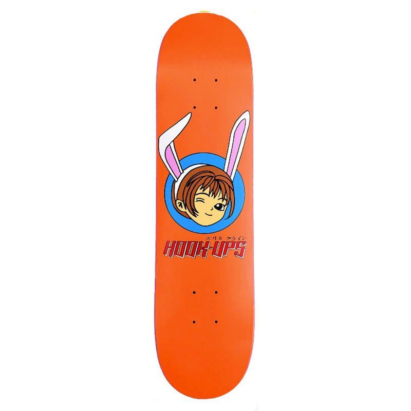 Hook-Ups 30 Years Anniversary 7.5" X 31" Bunny Girl Skateboard Deck 5150 Skate Shop