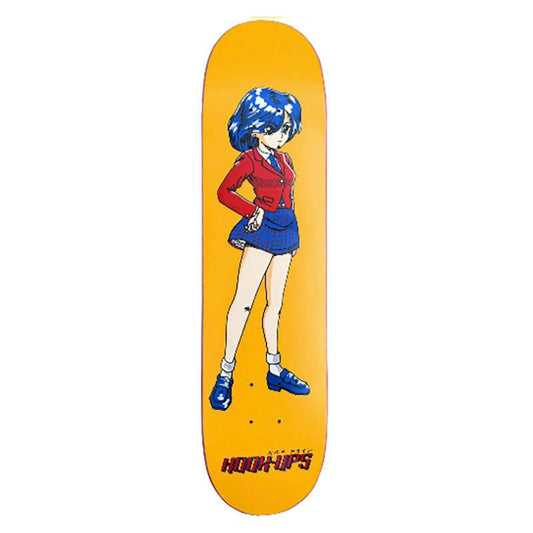 Hook-Ups 30 Years Anniversary 7.5" X 31" OG School Girl Skateboard Deck 5150 Skate Shop