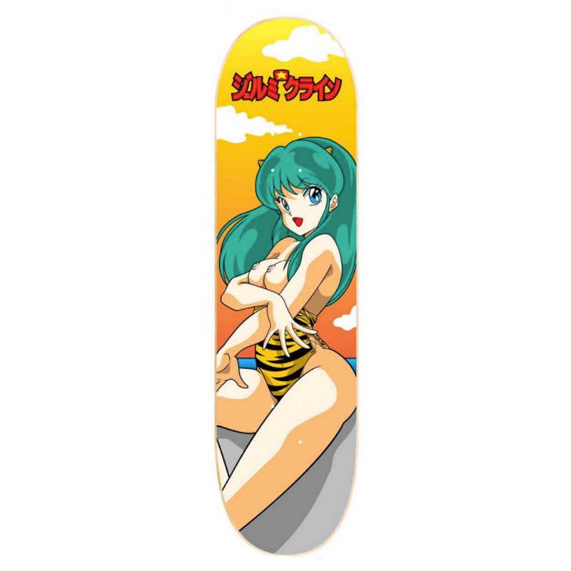 HOOK-UPS 8.25" x 32.25" Ium Chan At The Beach Skateboard Deck 5150 Skate Shop