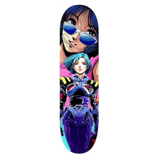 HOOK-UPS 8.25" x 32.25" Macross Skateboard Deck 5150 Skate Shop