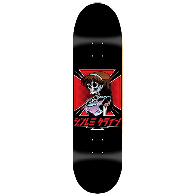 HOOK - UPS 8.5" x 32.25" Dream Hawk Matte Black Skateboard Deck