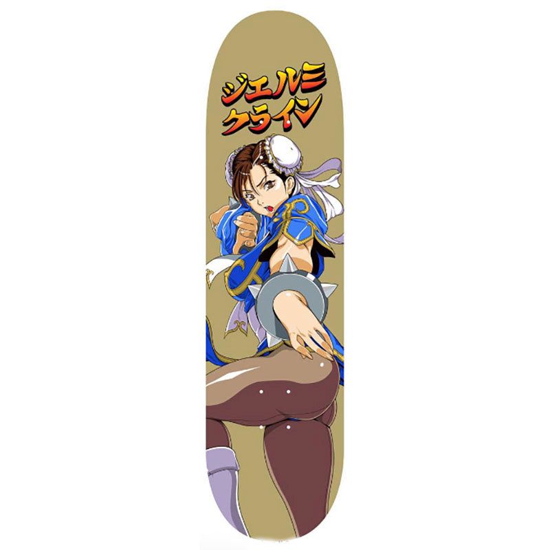 HOOK-UPS Skateboards 8.25" x 32.25" Chun Li 2 Skateboard Deck 5150 Skate Shop