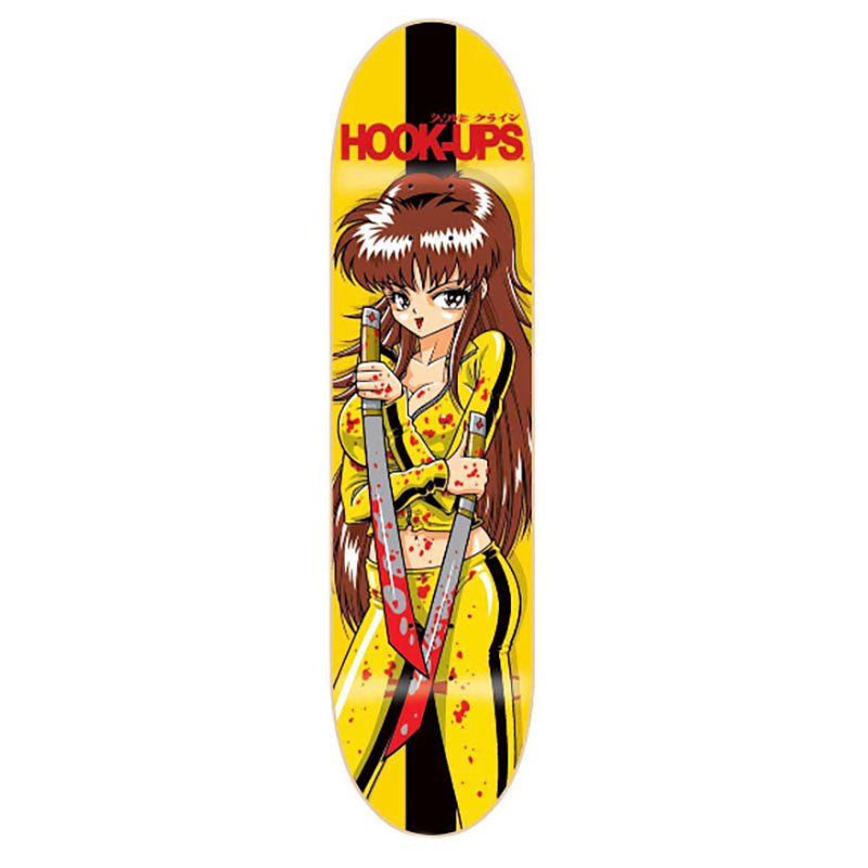 HOOK-UPS Skateboards 8.25" x 32.25" Kitana Skateboard Deck 5150 Skate Shop