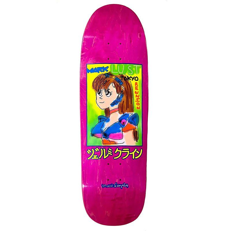 HOOK-UPS Skateboards 9.5" x 31.75" Gonz Dream Girl Pink Skateboard Deck 5150 Skate Shop