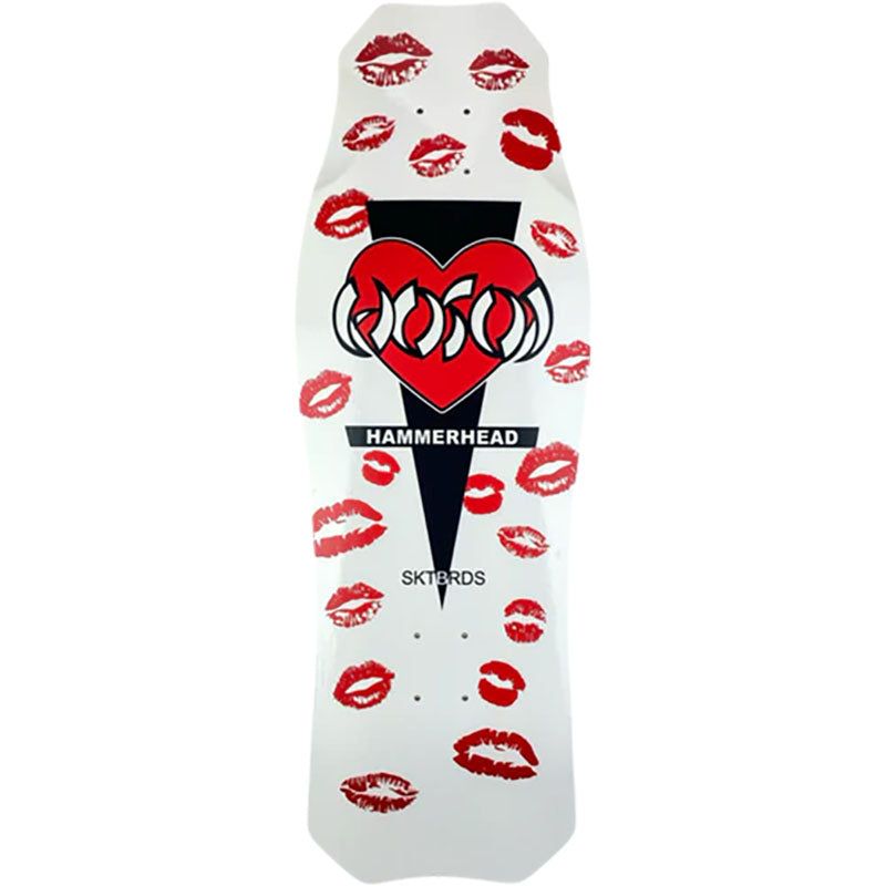 Hosoi Limited Valentines 2026 Heart Kiss OG Hammerhead Deck– 10.5"x31" 5150 Skate Shop
