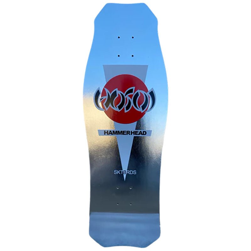 Hosoi Skateboards 10.5" x 31" O.G. Hammerhead Limited Colorway - Silver Foil Deck - 5150 Skate Shop