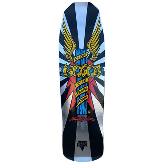 Hosoi Skateboards 9" x 33.25" Wings Limited Colorway - Silver Foil Deck 5150 Skate Shop