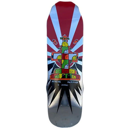 Hosoi Skateboards  9" x 33" Gonz 93 Limited Colorway - Silver Foil Deck 5150 Skate Shop